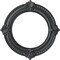 Ekena Millwork Benson Ceiling Medallion (Fits Canopies up to 8"), Hand-Painted Pewter, 13 1/8"OD x 8"ID x 5/8"P CM13BNPES - alternate 1